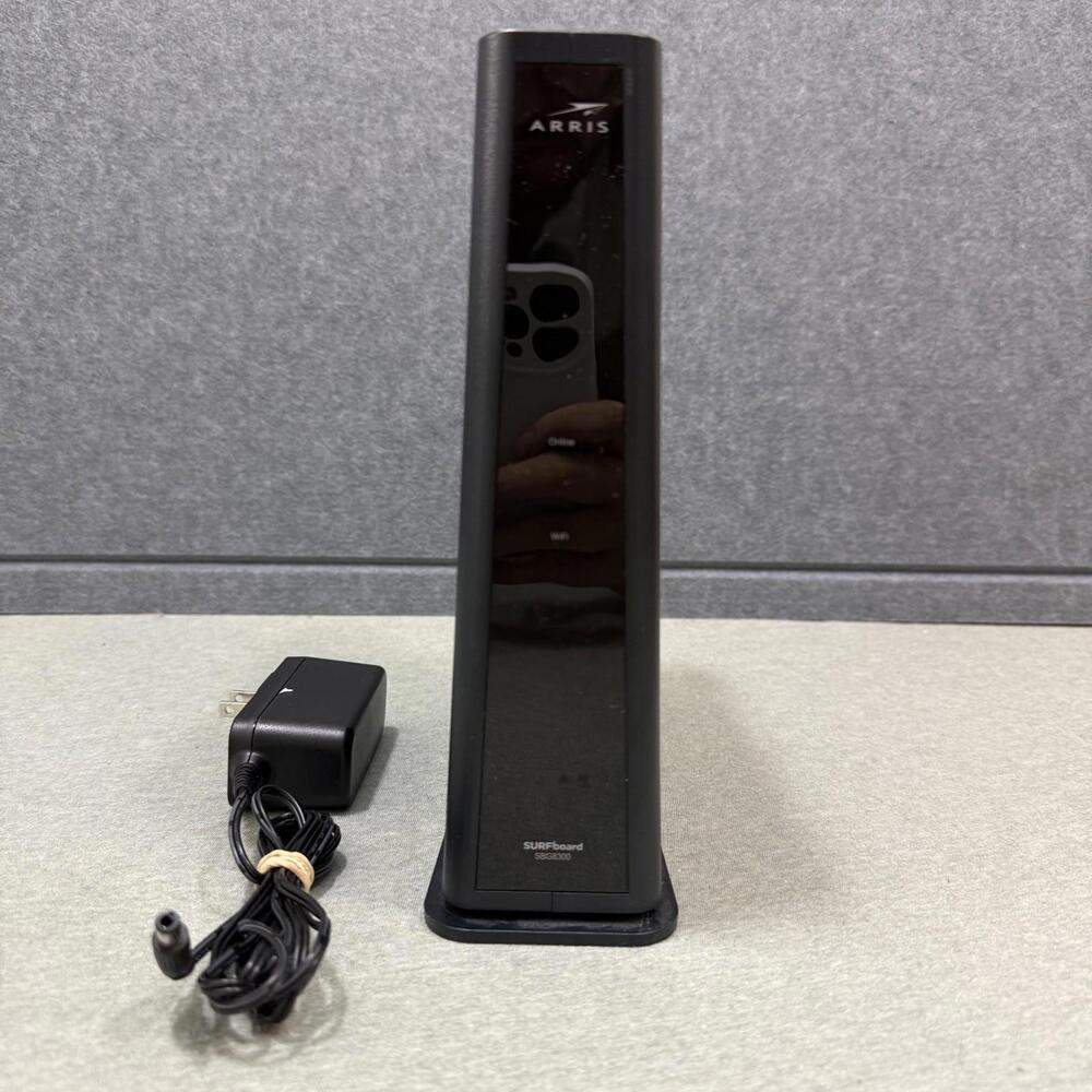 Arris SURFboard SBG8300 DOCSIS 3.1 Gigabit Cable Modem Router with Power Supply